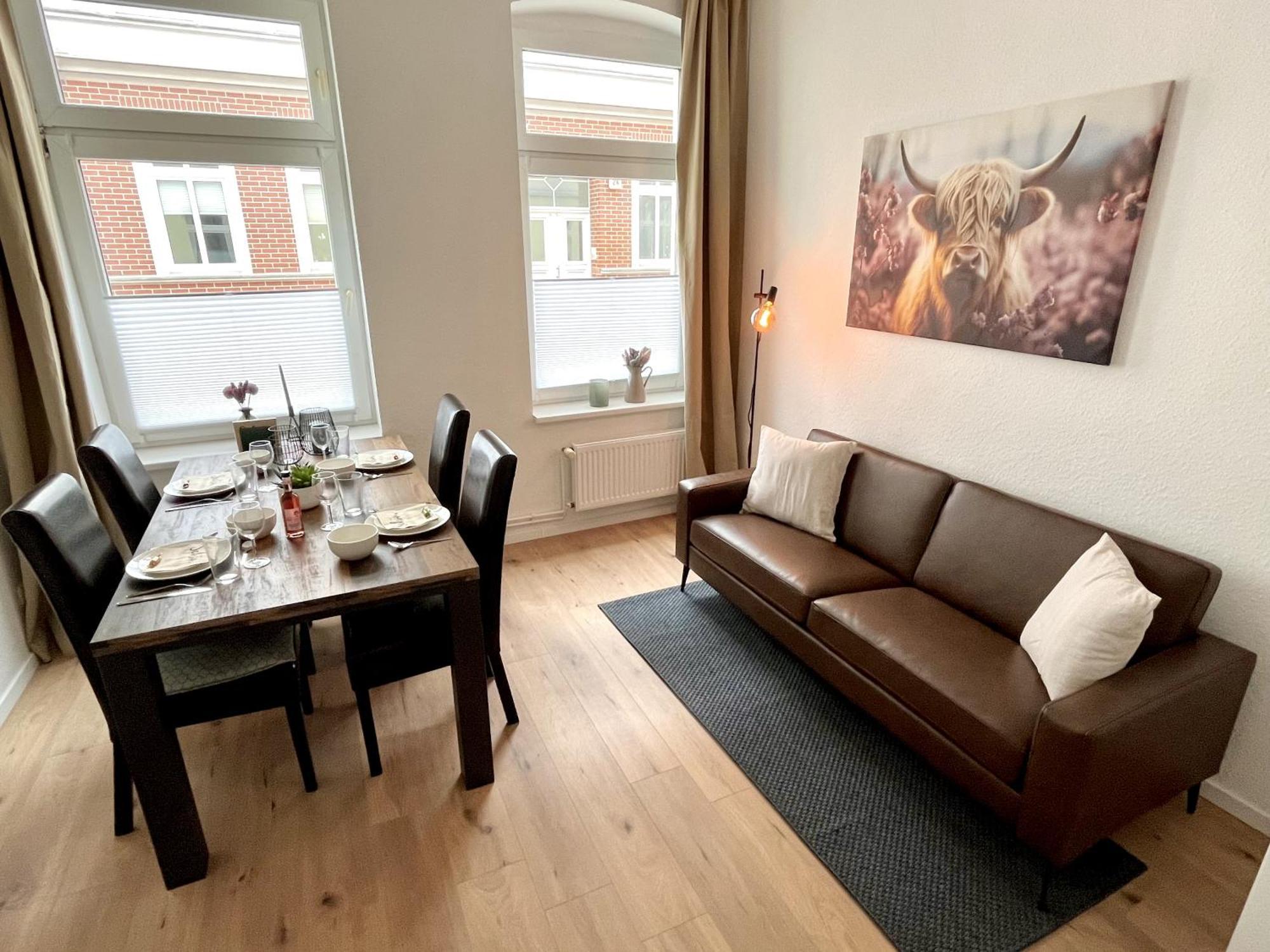 Endless: Studio Mit Netflix + Workstation Im Zentrum Schwerin  Exterior foto
